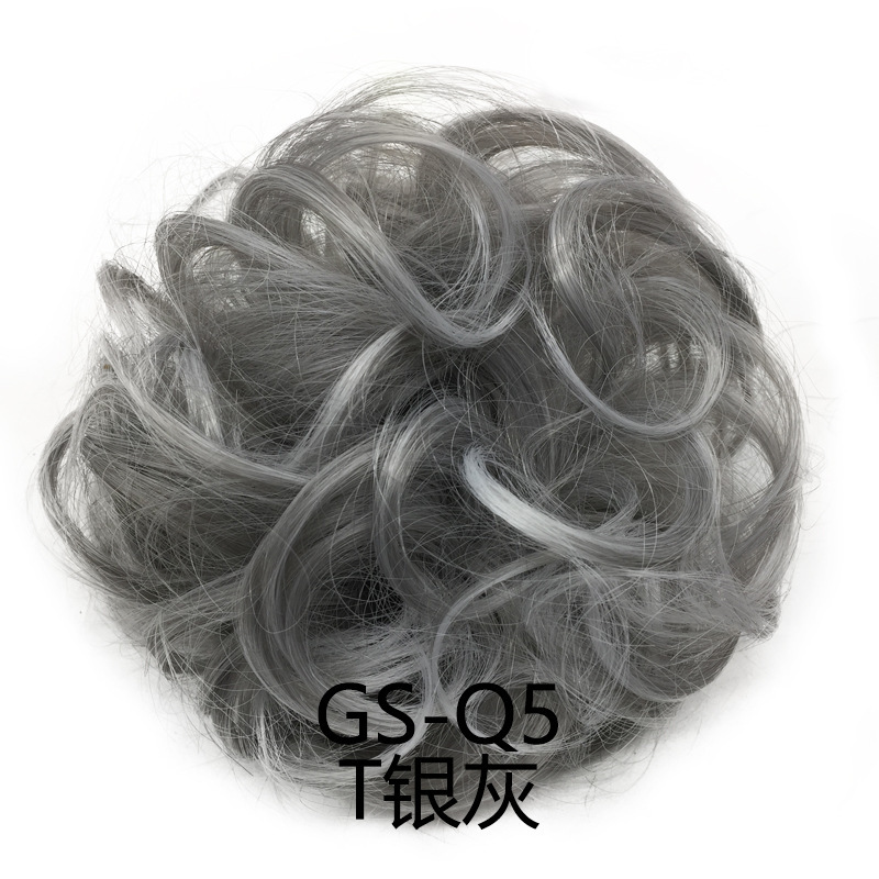 Europa y los Estados Unidos pelucas anillo de pelo de bolas cabeza cuerda elástica peludo natural peludo peludo transfronterizo