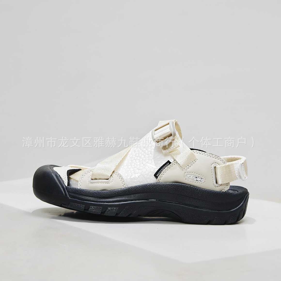 夏季KEN凉鞋男女轻便户外休闲涉水包头护趾沙滩鞋 防滑速干溯溪鞋