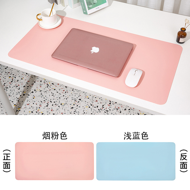 Alfombrilla de ratón de cuero de Amazon Alfombrilla de mesa de uñas grande resistente a la suciedad Alfombrilla de escritorio de oficina de computadora simple impermeable y a prueba de aceite LOGO