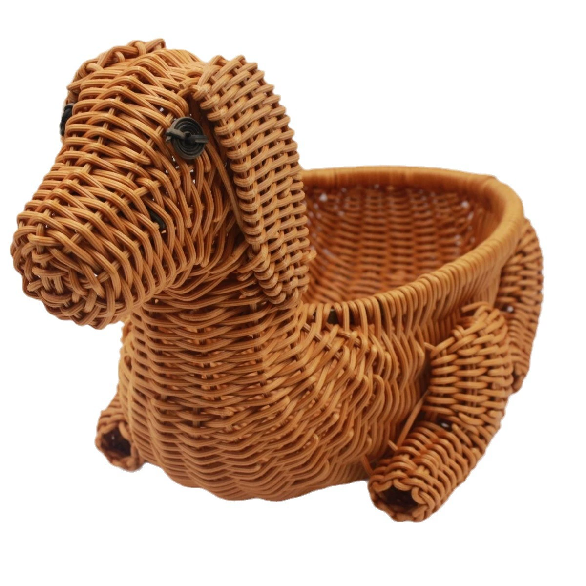 Woven fruit storage basket, table storage system, handmade