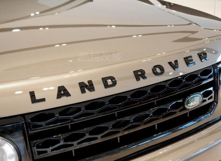 Land Rover Discovery 3, Discovery 4, HSE emblem, V8 lettering, DISCOVERY4, modified rear emblem, English lettering