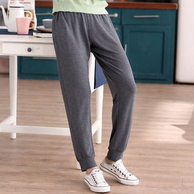 leisure time motion Pencil Pants modal XL spring and autumn Pajamas pajamas Slacks
