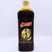 香港品牌AMOY淘大头道鲜醇香老酱油1.18kg酿造酱油炒菜上色烹饪用