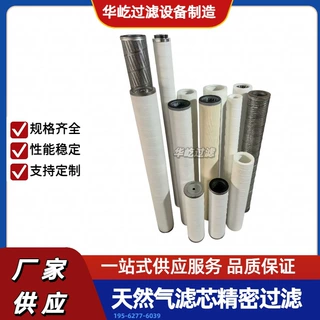 天然气滤芯110*80*610/110*80*914/110*80*1829聚结分离油滤芯
