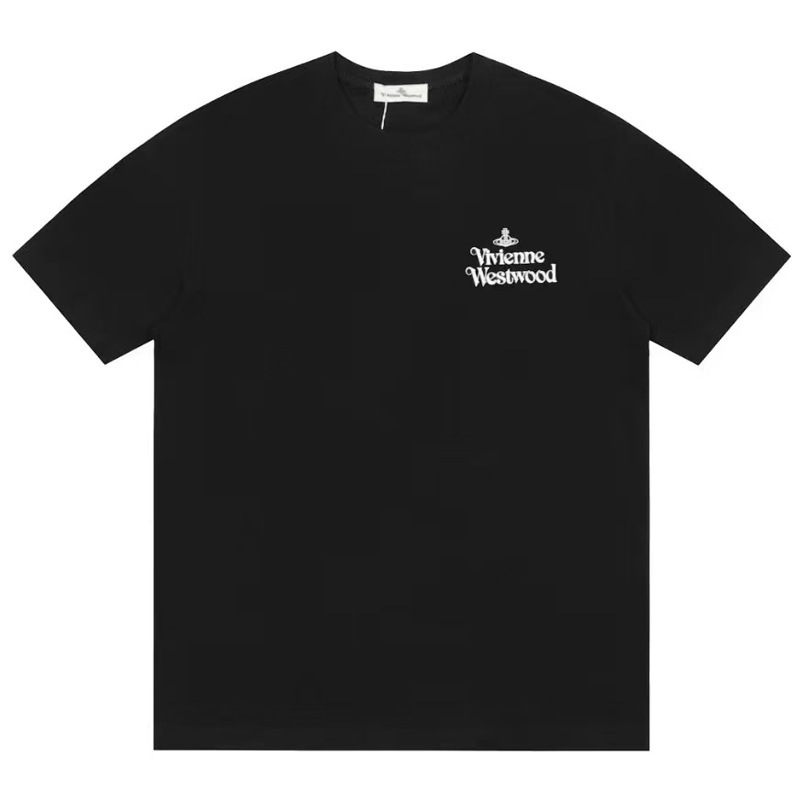 2026 New Pure Cotton Vivienne Westwood Unisex Short-Sleeve Couple Student T-Shirt