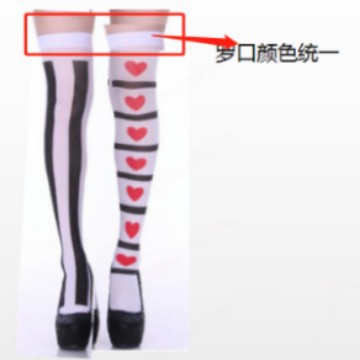 Los fabricantes suministran las medias del Festival del partido de Halloween Festival visten accesorios de ropa calcetines sobre la rodilla calcetines de sangre calcetines de enfermera