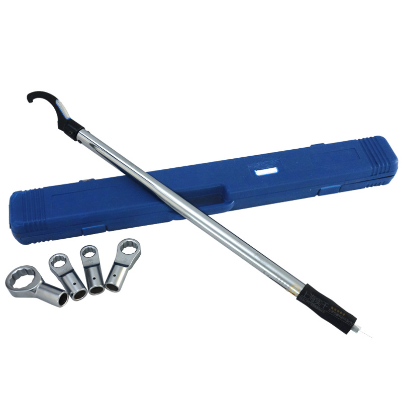 供应2000-5000N.m勾型预制式扭力扳手 拧圆螺母预制扭力扭矩扳手