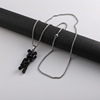 Movable pendant, small design necklace, advanced universal accessory, wholesale, light luxury style, high-quality style