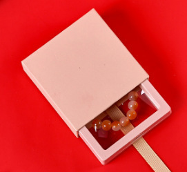 Anti-Oxidation Wind Display Suspended Bracelet Suspended Gift Box Bracelet Pe Box Chinese Film Transparent Jewelry Necklace Bracelet