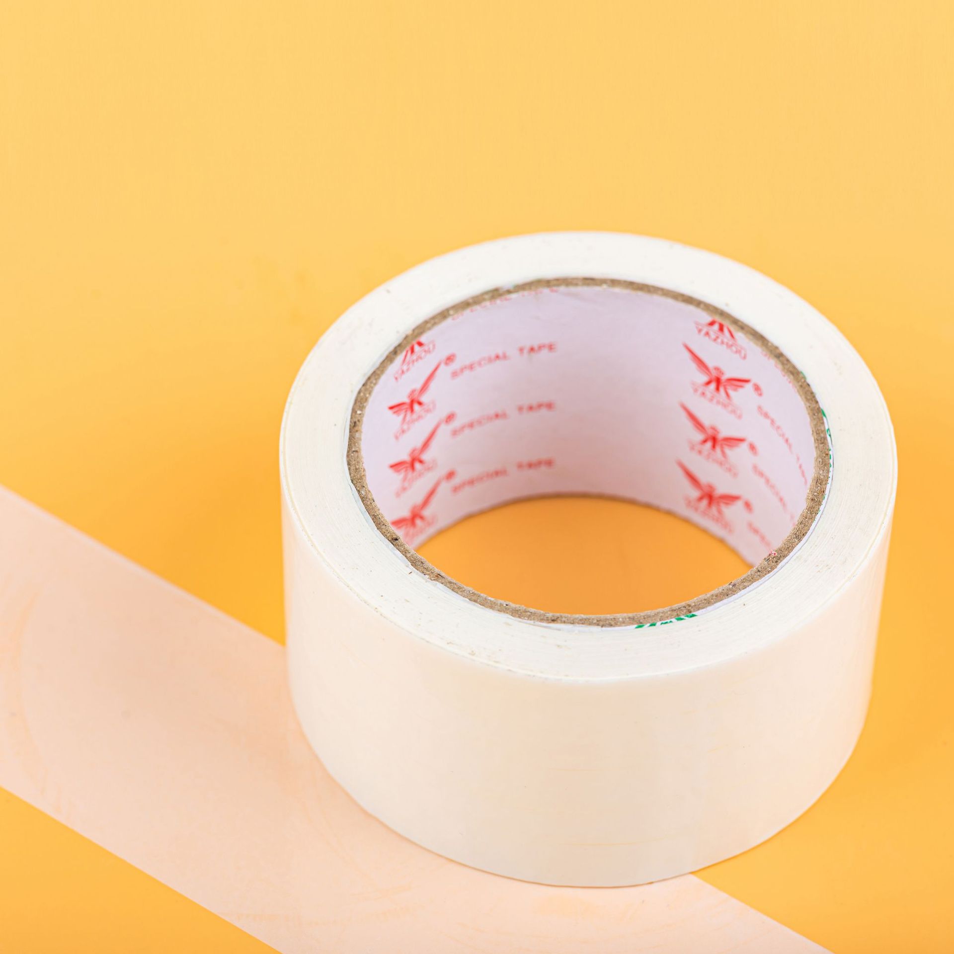 4.5 cm100宅配便包装封口透明テープ包装テープテープ米黄色封箱テープ卸売り