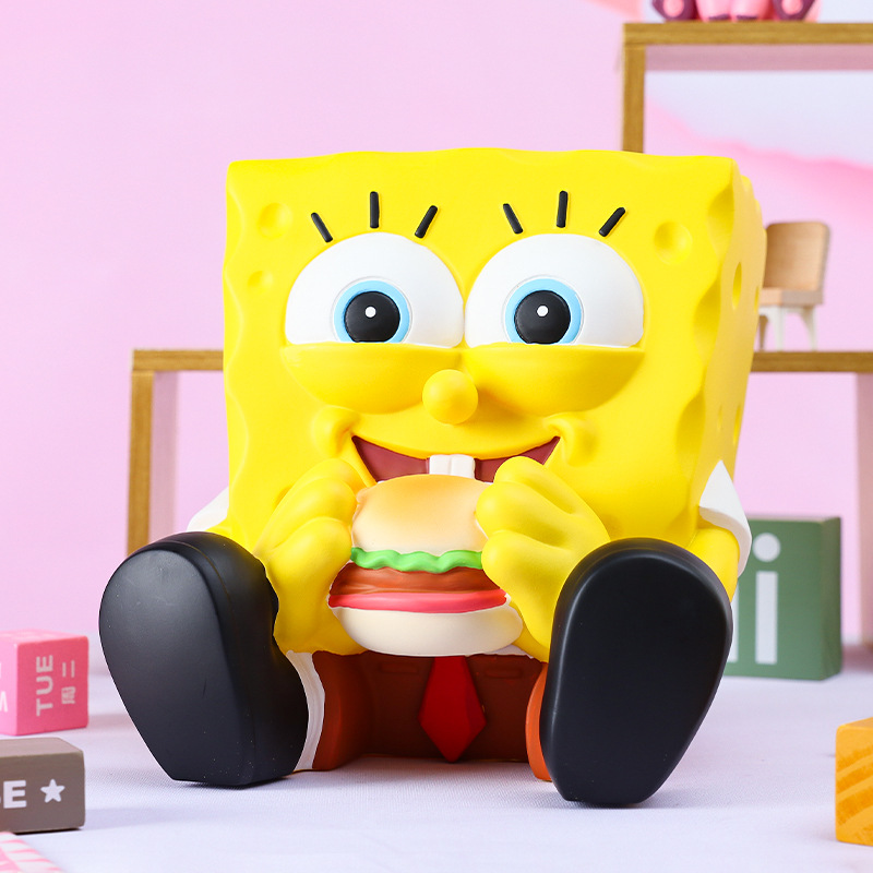 Emocional capabala alcancía vinilo durable alcancía regalo para niños decoración de escritorio entrega de una sola pieza