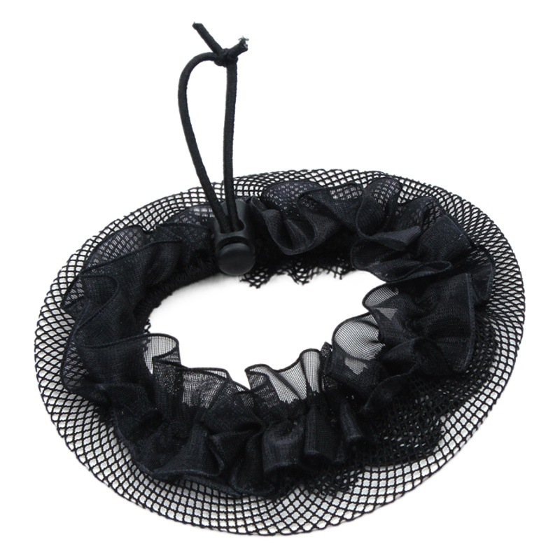 Drawstring Dance Grade Test Hair Net Professional Flight Attendant Nurse Hair Net Children Hair Ball Hair Accessories
