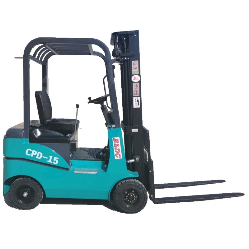 厂家直供  蓄电池全电动配重式四轮叉车