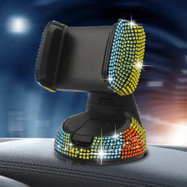 汽车车载手机支架出风口仪表台支撑架便携式自由伸缩车载支架底座