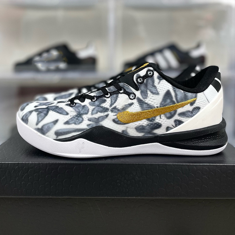 高品质Kobe8科比8代复刻实战运动篮球鞋男湖人白金紫中国红全明星|undefined