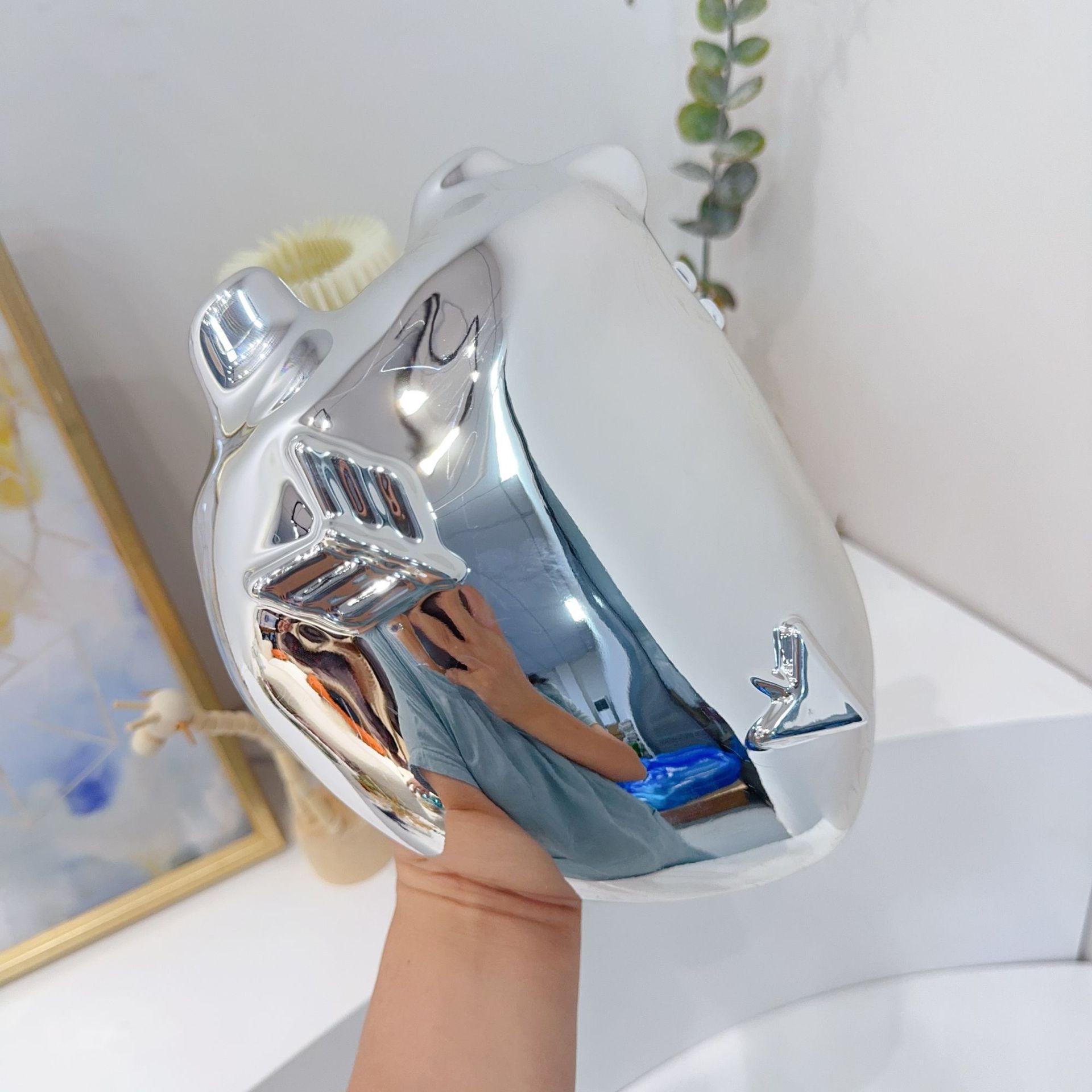 Nicho damas bolsas de cena en forma de corazón, bolsas acrílicas, bolsas de caja de diseño chic, bolsas de noche de hombro