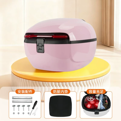 Trunk, Ab61 Password Storage Box, Electric car tail box - light-pink-password-lock-tail-box-bring-your-own-tail-box-no-specifications