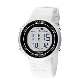 TASGO特斯高品牌T161圆形防水学生电子手表跨境国内电商爆款