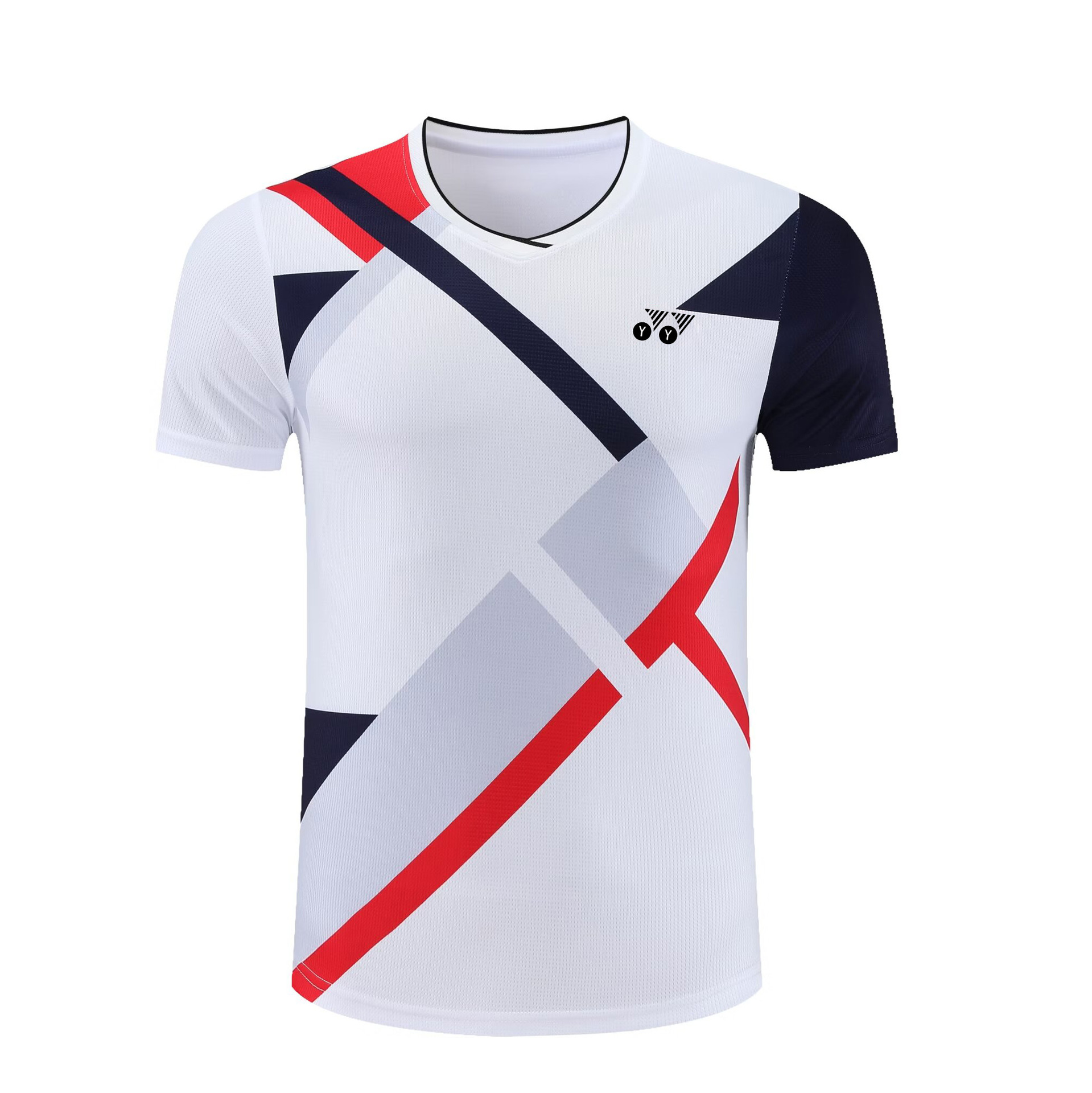 YY 여름 배드민턴 세트 남녀 신형 반팔 신속 건조 운동복 그룹 구매 저지 맞춤형 경쟁 의류 배구 저지