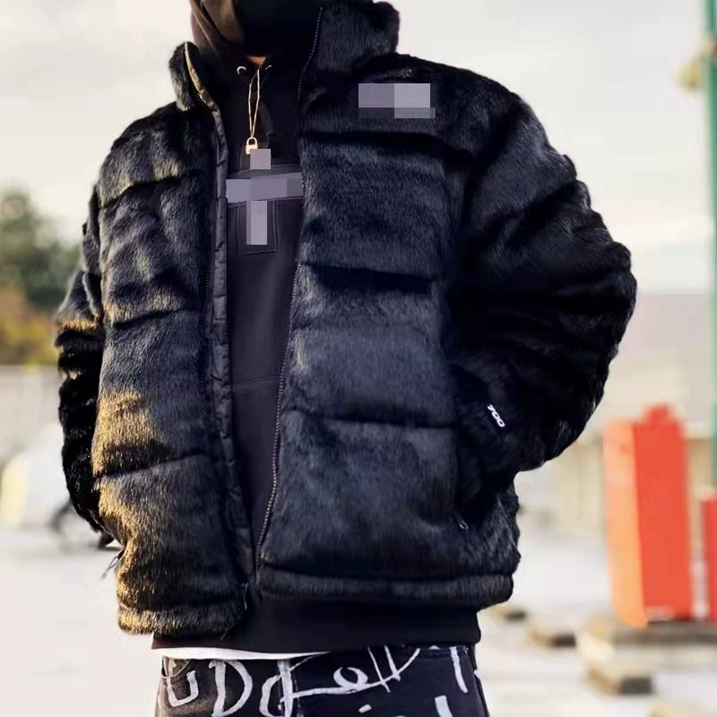 2021 национальная Мода свободная винтажная теплая куртка из утолщенного искусственного меха с воротником из искусственной норки