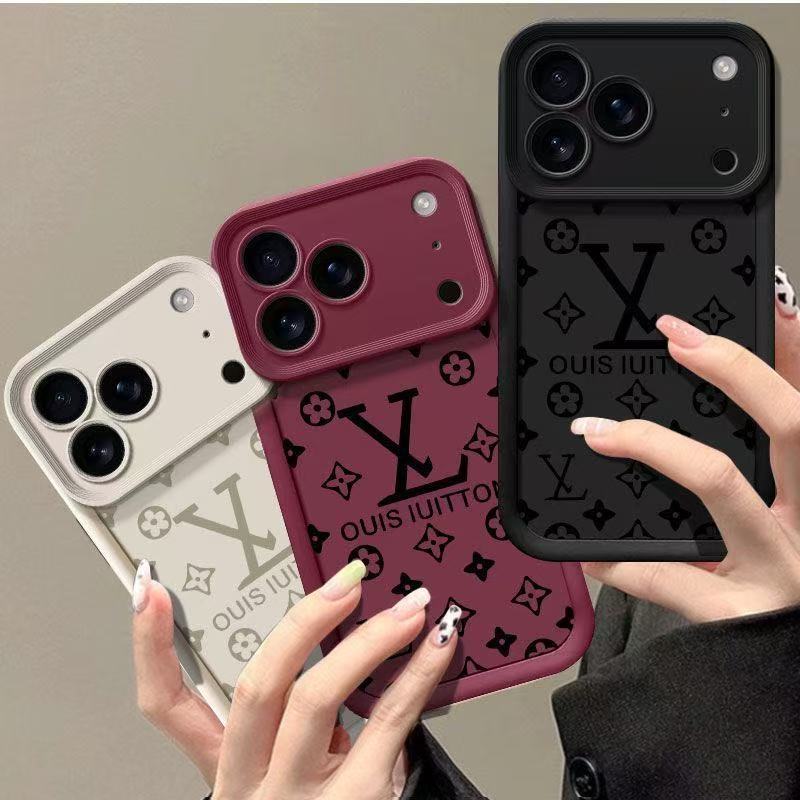 Suitable for Iphone17 Phone Case, Apple 16Promax, Foreign Trade Brand Lv Lettering, 13Pro/12 Soft Case, 11