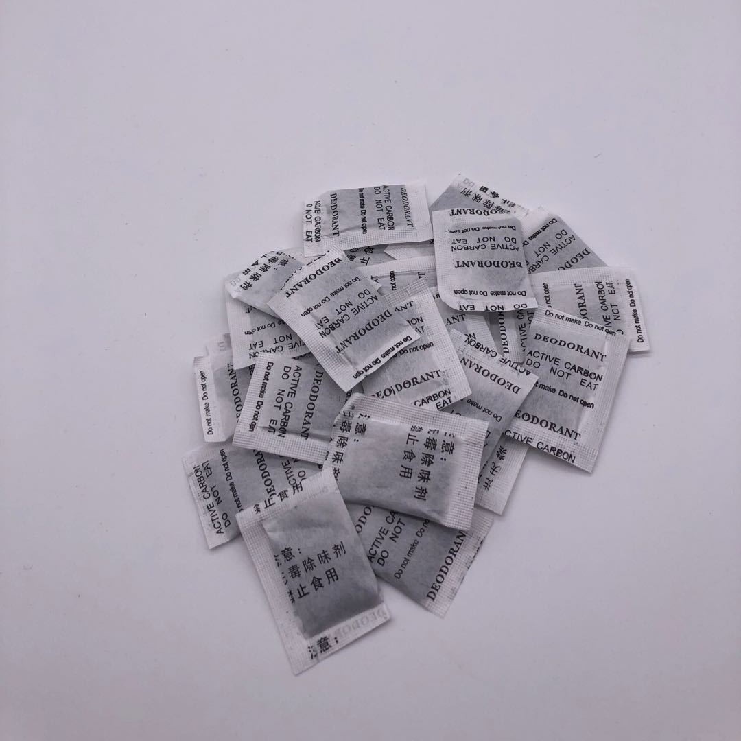 Desodorante de carbón activado, desodorante, paquete pequeño de 1g, 2g, taza de plástico, botella de leche, desodorante, desodorante antihumedad, desodorante