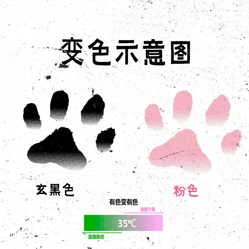 Temperature-Sensitive Cat Paw Tattoo Stickers in Stock, Waterproof, Sweat-Resistant, Long-Lasting, Cute, Girly, Popular Internet Sensation, Wholesale Temperature-Sensitive Cat Paw Tattoo Stickers in Stock, Waterproof, Sweat-Resistant, Long-Lasting, Cute, Girly, Popular Internet Sensation, Wholesale