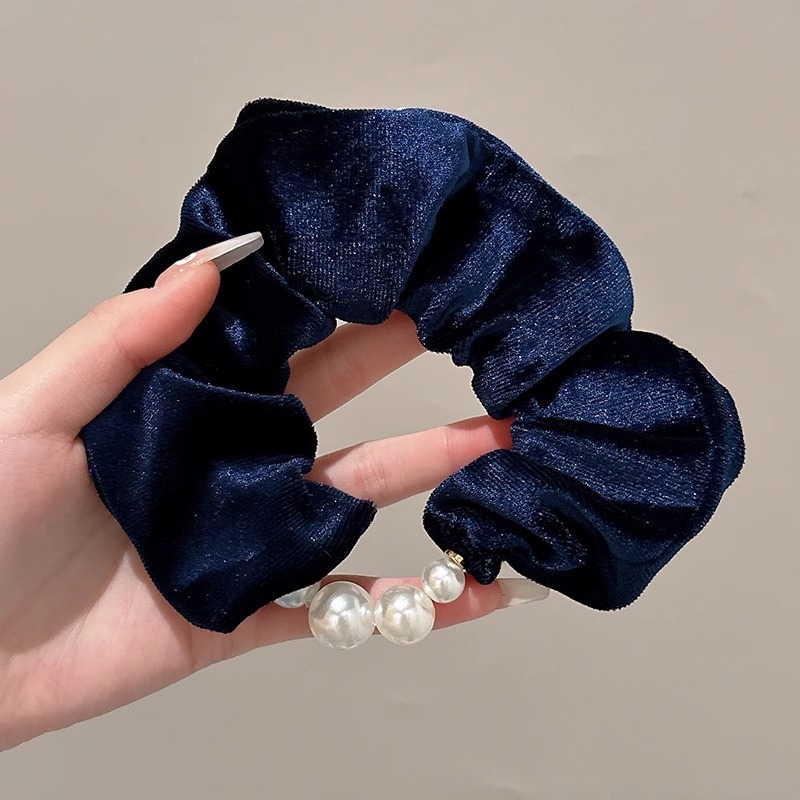 Estilo pastoral francés, diadema de intestino grueso, accesorios para el cabello dulce de alta calidad para mujer, cuerda para la cabeza, nueva cuerda para el cabello de todo fósforo, banda elástica alta