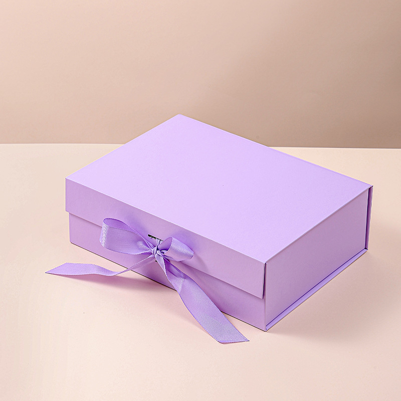 En stock grande plegable integrado moda cumpleaños regalo caja de regalo caja vacía Flip ropa Comercio exterior caja de embalaje