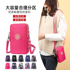 豎款放手機包女包斜挎包掛脖手機袋子布袋簡易裝迷你放零錢小包包