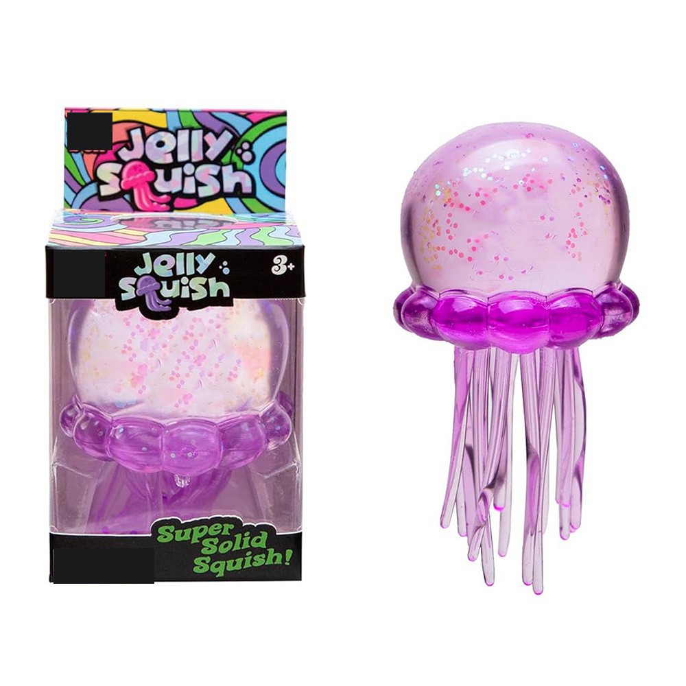 Nuevos productos transfronterizos Amazon medusas helado salchicha perro conejo octopus descompresión pellizco pellizco
