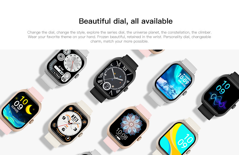 Smartwatch met bluetooth bellen waterdichte sporthorloge_voghion.com