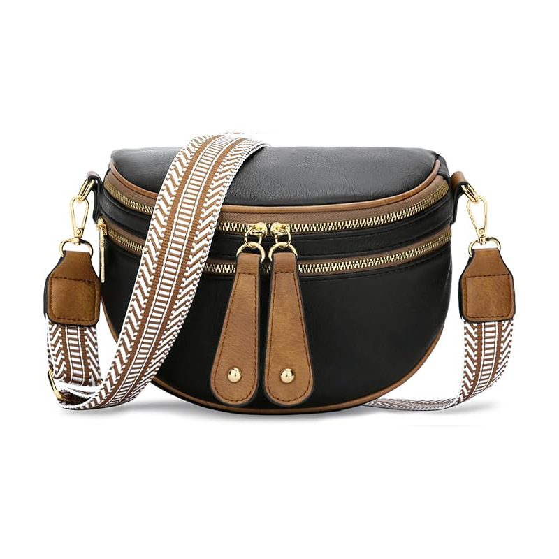 Amazon's Best-Selling Women's Crossbody Bag, Fashionable Waist Bag, Vegan Leather Chest Bag