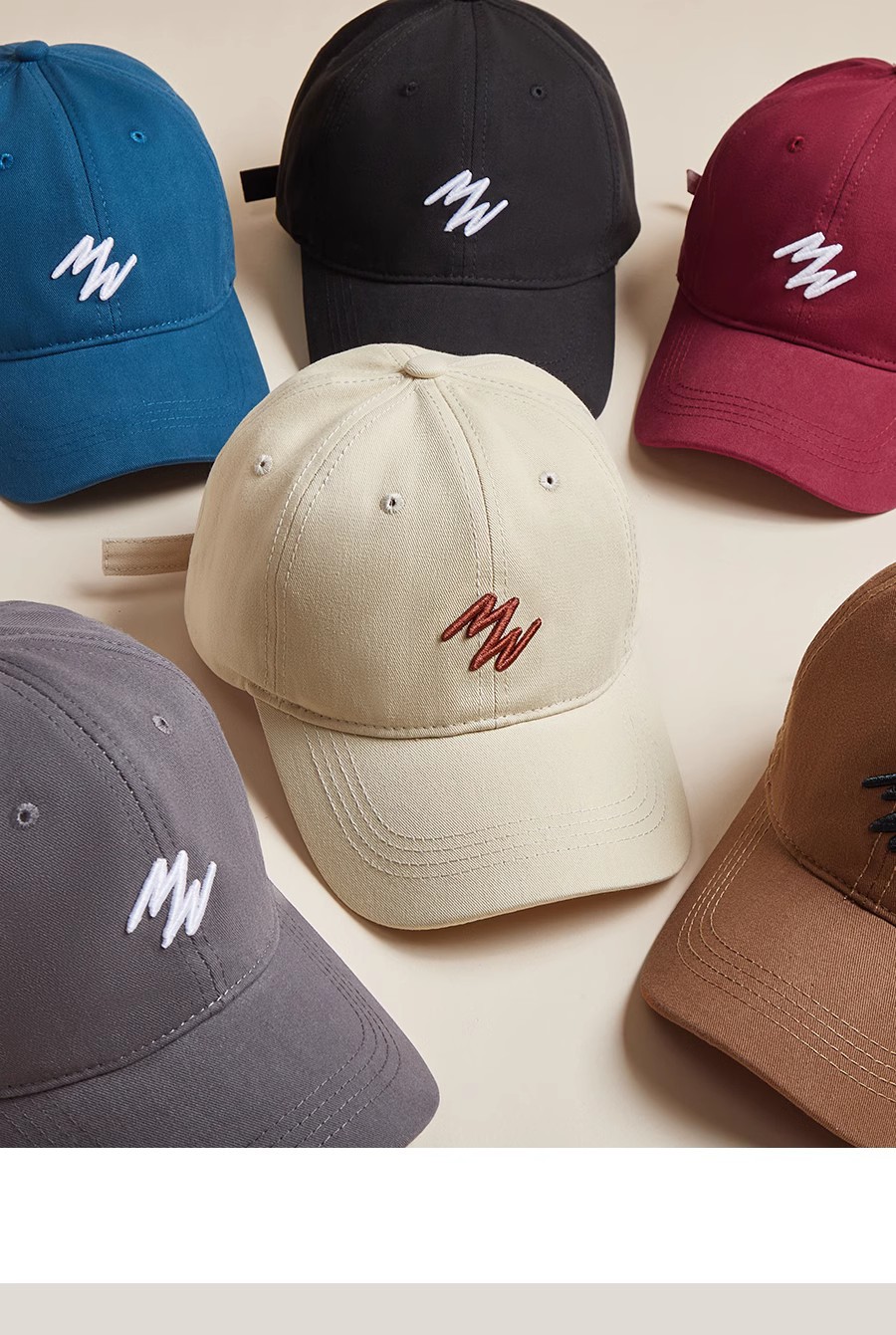 Baseballkappe Damen Sommer Neuware Hartschirm übergroße Kopfweite verstellbar Sonnenschutz Freizeit vielseitig kombinierbar UV-Schutz Schirmmütze