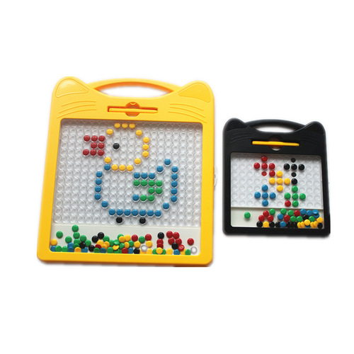 IntelliGem New Product Card Magnetic Steel Bead Chocolate Bean Magnetic Bean Drawing Board Magnetic Writing Drawing Board