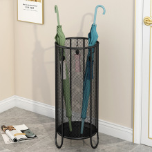 雨伞架轻奢铁艺伞架落地酒店大堂商用伞桶收纳门口放雨伞置物架