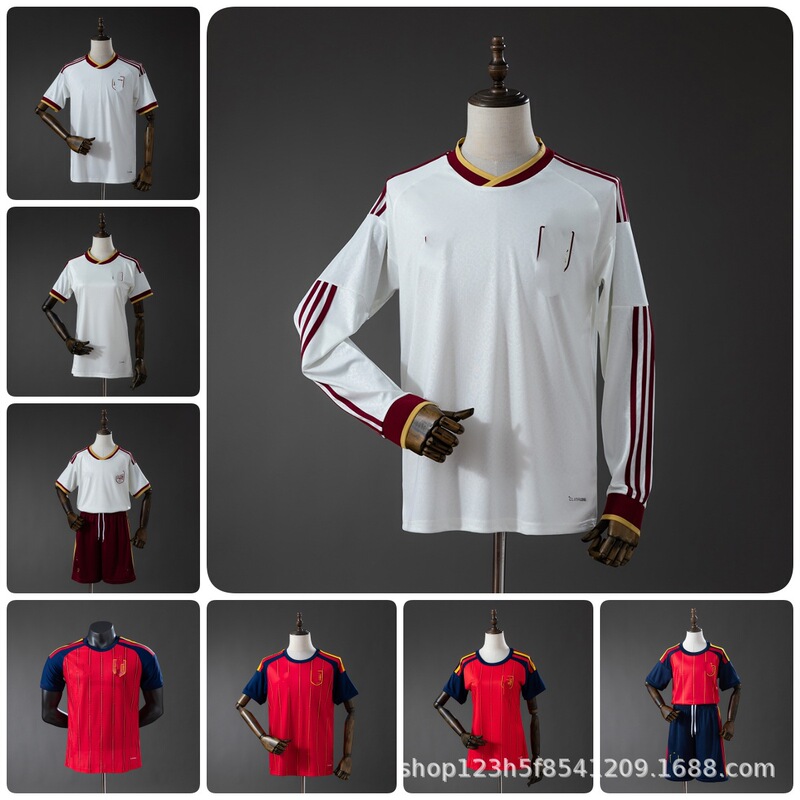 New Spain 2026 Fifa Worldcup Spain, Usa, Canada, and Mexico World Cup Match Training Football Jersey