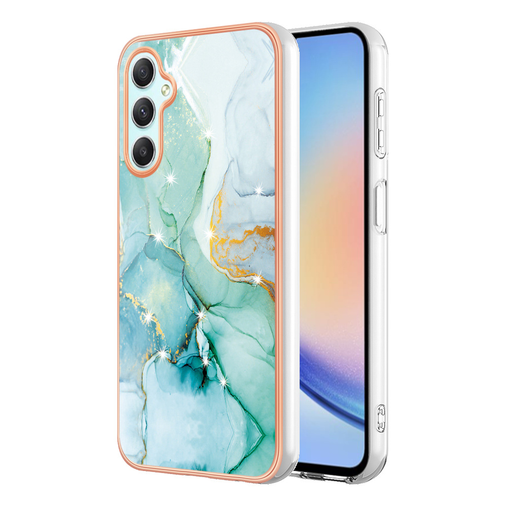 Applicable to OPPO A78 mobile phone case Realme 9 pro 5G double-sided IMD electroplated marble protective case