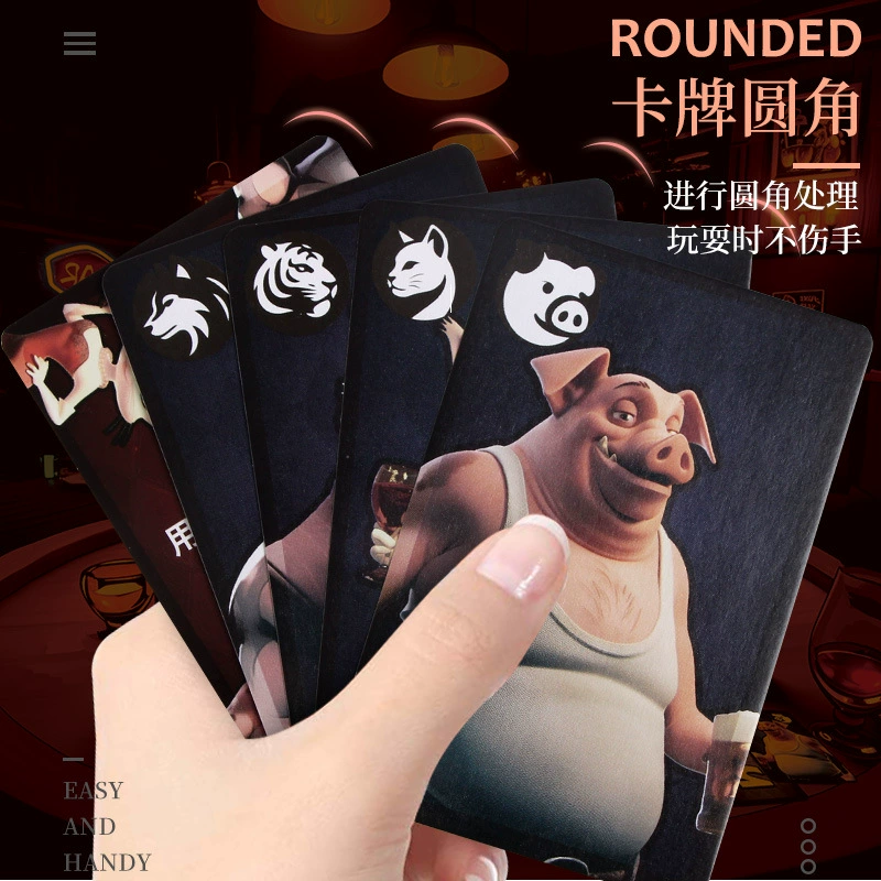 Genuine настольная игра с животными, портативная карточная игра для путешествий, официальный флагманский магазин