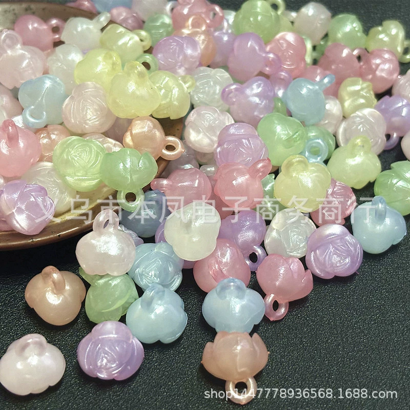Acrylic beads, beaded bracelet handmade, pendant, accessory, accessories
