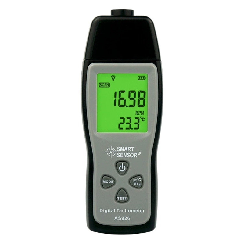 Бесконтактный Тахометр Hima AS926 с цифровым дисплеем, тахометр, фотоэлектрический тахометр