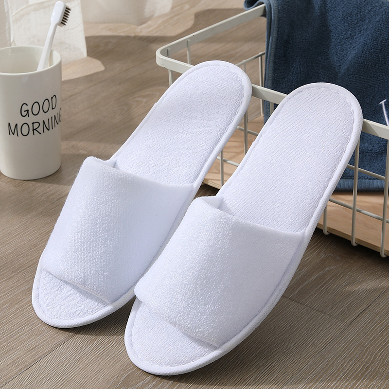 Summer terry cloth disposable slippers Hotel Hotel homestay beauty salon high-end five-star Household Hospitality eva
