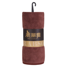 【美丽雅】双面绒加厚多用巾家居清洁抹布多种颜色随机百货批发