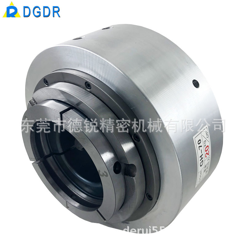 德锐激光切割气动卡盘 GXL/GH高精密气动旋转夹头 方管圆管椭圆管