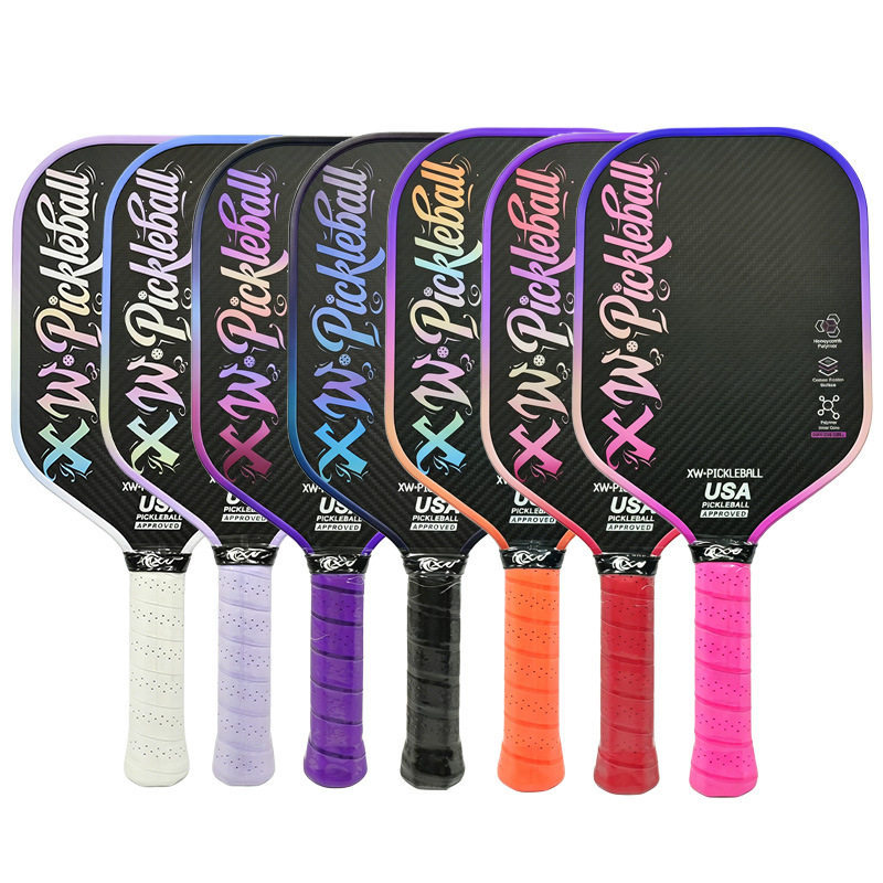 Carbon fiber pickleball paddle 3K pattern pickleball paddle carbon fiber pickleball paddle for competition and training