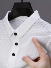 E 71332 Men's Ice Silk Short Sleeve Shirt ��˿������ �羳��