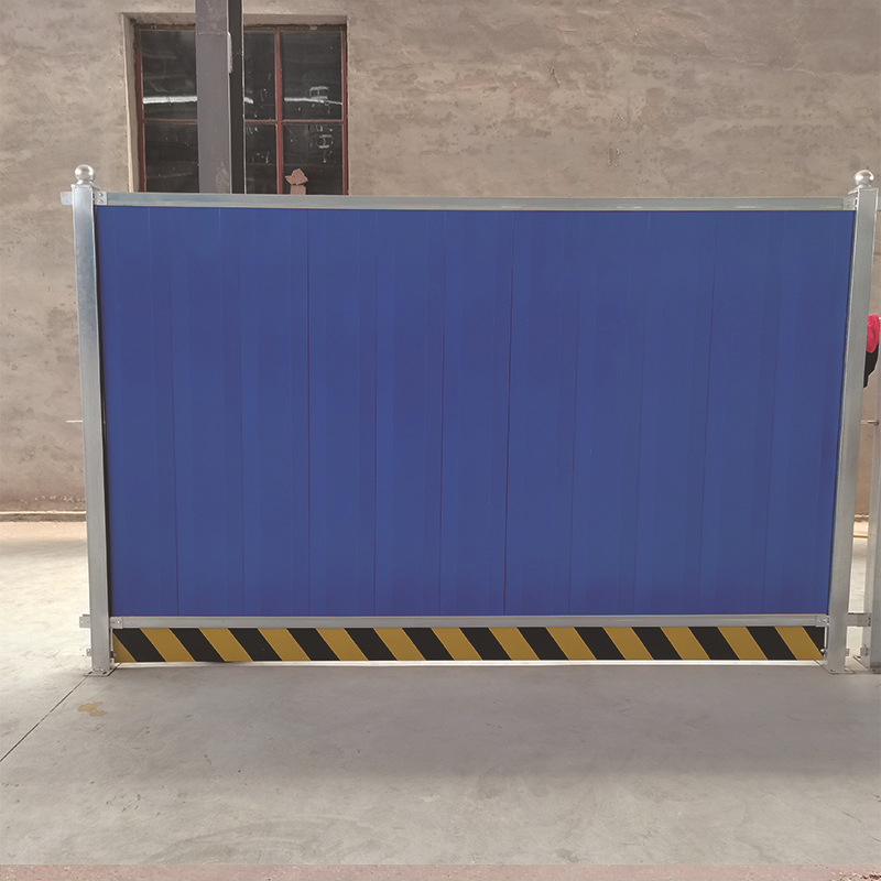 厂家供应彩钢围挡工地施工围栏市政工程围墙安全防护彩钢围挡定制