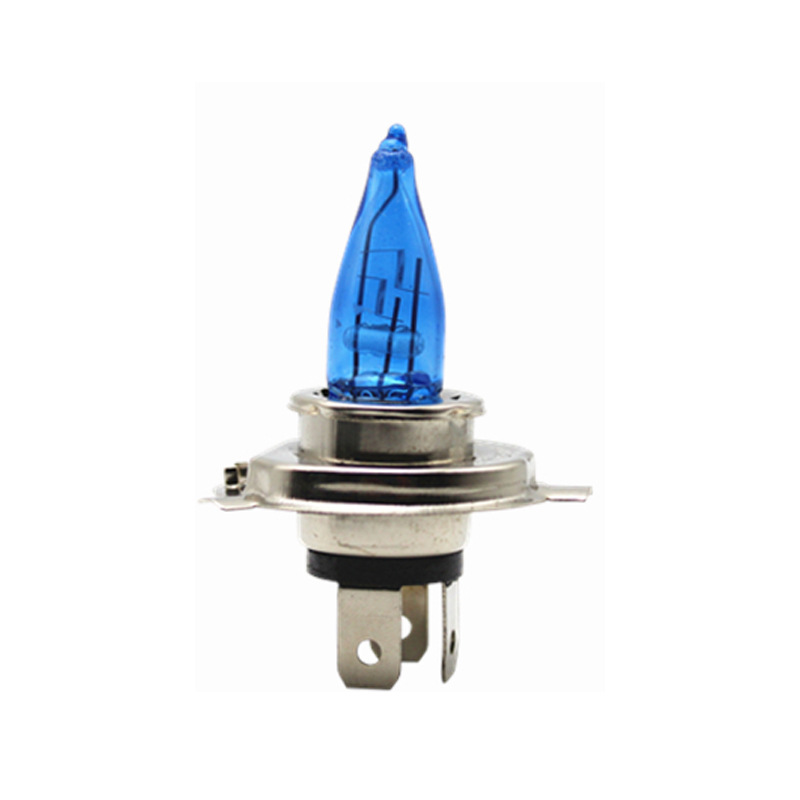 Motocicleta doble garra simple 12V35W bombilla de xenón coche eléctrico incorporado faro H4 bombilla de halógeno