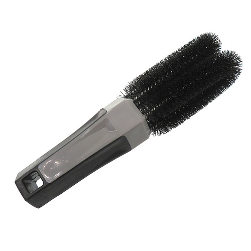 Foreign trade supply car beauty wheel brush three-strand twisted wire car wheel hub screw cleaning brush PP wire PET brush