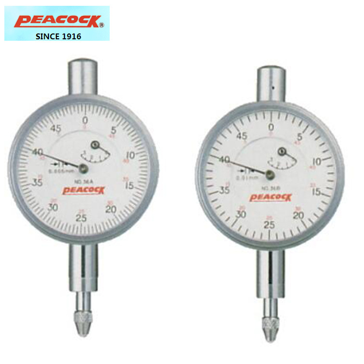 原装日本PEACOCK孔雀针盘式千分表47Z-XB/47SZ/147Z/36Z/196Z